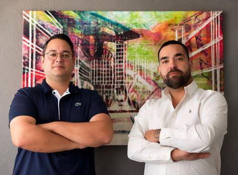 Georgios und Nikola, die beiden Inhaber von Geonik aus Essen